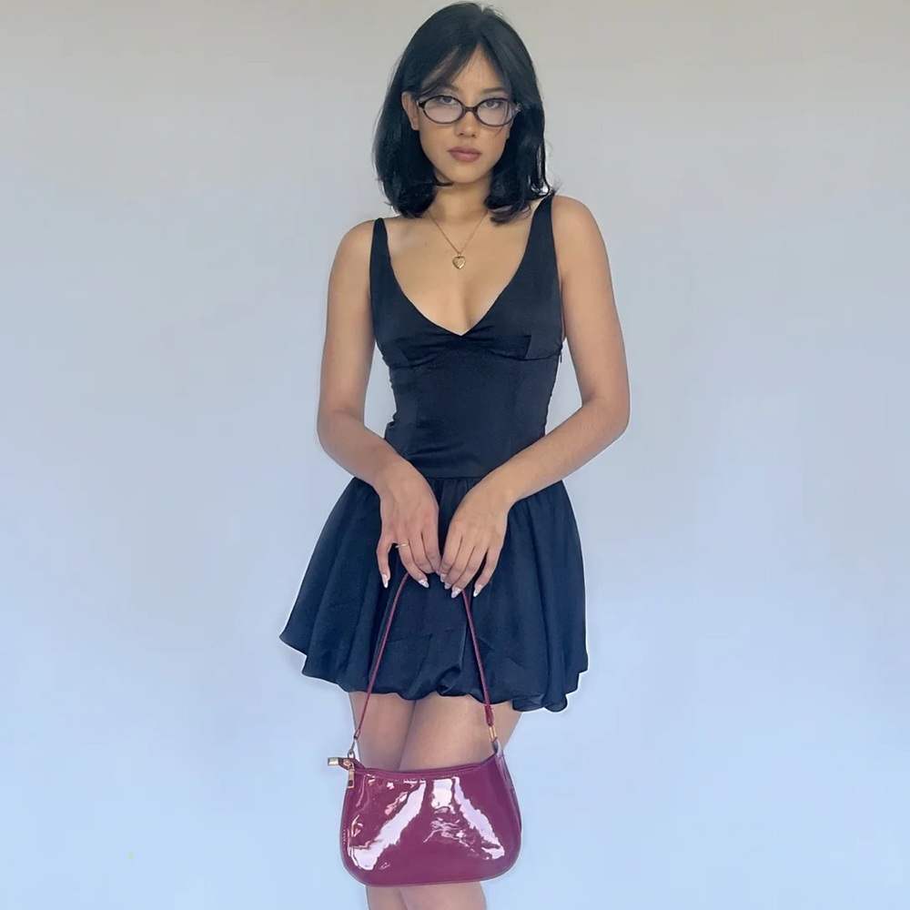 Anna & Lauren Small Black Lindsey Dress